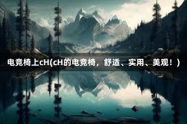 电竞椅上cH(cH的电竞椅，舒适、实用、美观！)