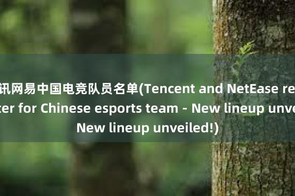 腾讯网易中国电竞队员名单(Tencent and NetEase reveal roster for Chinese esports team - New lineup unveiled!)