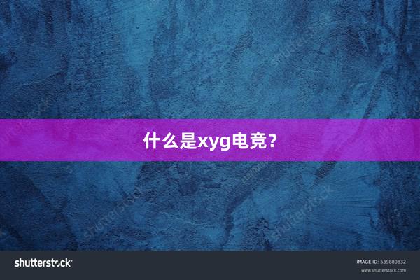 什么是xyg电竞？