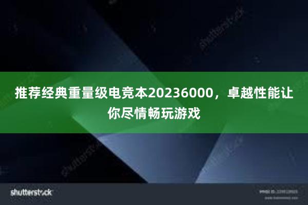 推荐经典重量级电竞本20236000，卓越性能让你尽情畅玩游戏